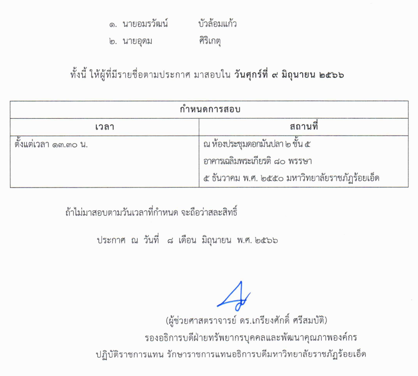 รูปภาพรายชื่อ